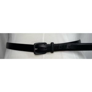 Talbots Genuine Leather Black Woman’s Belt Size 3X